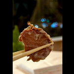 リストランテ ピノキオ - 熱々な大きな栗で、渋皮から湯気が〜もーねっハフハフです　byまみこまみこ