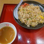 Hachiban Ramen - 炒飯　スープ付