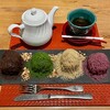 大和茶大福専門店GRANCHA - 宝石モンブランとドリンクのセット 1810円