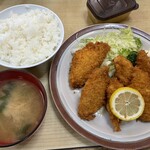 Kanematsu Shokudou - ミックスフライ定食　1,200円