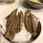 屋台屋 博多劇場 - 撮影前に少し食べてしまいました。