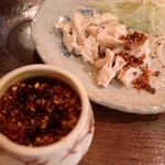 らうめん とくや - ささみと手作りの美味しい唐辛子！！