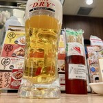 餃子食堂 マルケン - 生ビール