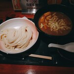 Udon Ryouri Sen - とり天とチーズのカレーうどん(本体)