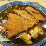 江戸八そばや - カツカレー南そば