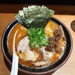 中華蕎麦 ひら井 - 中華そば　担々麺変更　海苔増しなど