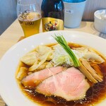 宍道湖しじみ中華蕎麦 琥珀 - 