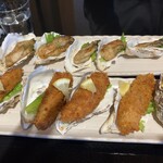 Kotobukiya - 牡蠣ステーキと牡蠣フライ