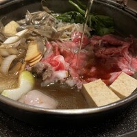 牛のいしざき - すき焼き中