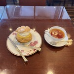 THE DARJEELING - ケーキセットにしました。