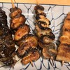 Motsuyaki Butahoshi - 鰻串 一通り4本セット1,518円
                鰻串、くりから、くしまき、ひれ