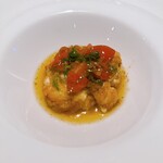 シンバル - 白子のムニエル　焦がしバターソース