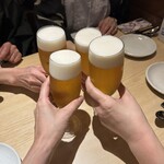 シンバル - 乾杯ビール