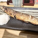 金粂 - 秋刀魚定食1400円税込