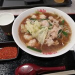 元祖辛麺屋 桝元 - もつ辛麺