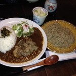 宮の蕎麦 兎屋 - 牛すじカレーとそばのランチ