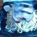 【二代目ﾕﾀｶ】●ｶﾚｰつけ麺･大盛&炙り焼豚&粉ﾁｰｽﾞTP