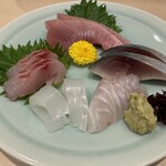 魚菜 山ぐち - 刺身５種盛り