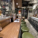 Koube Yakitori Sutando Nonotori - 内観
      入口を入ると同じスペースに計6ブースのお店が入っている。