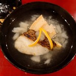 Ginza Kitagawa - 鯛 車麩 柚子 蕪霙