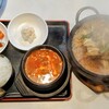 コリアンキッチン オンマ ソン - 料理写真:プルコギ定食のスンドゥブチゲ変更