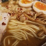 塩そば専門店 桑ばら - オマールとカワハギと牛ホルモンの味噌