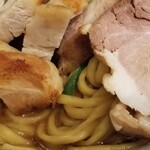 塩そば専門店 桑ばら - 味噌のまぜそば ～割りスープ付～