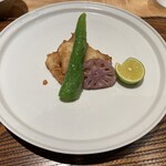 銀座 和郷 - クエの竜田揚げ