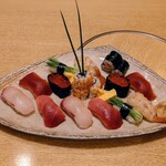 日本料理 魚つぐ - 本日の握り
