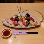 日本料理 魚つぐ - 本日の握り