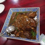 青龍 - ④牛肉の煮込みカレー風味