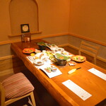 谷旅館 - 個室のお食事処で。