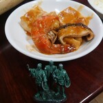 青龍 - ⑥海老様と豆腐のあんかけ