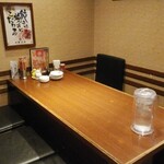 大阪王将 - 利用したテーブル席