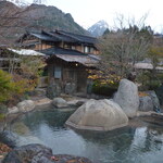 谷旅館 - 混浴露天風呂と焼岳