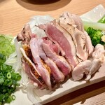 SUMIYAKI KIRISHIMA - 黒薩摩どり地鶏炙り刺身