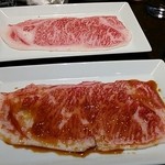 焼肉チャンピオン  - サーロイン（1枚1600円）