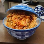 玉屋 - かき揚げ丼、1,000円。