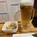 ENISHI - 生ビール中¥550