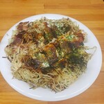 お好み焼き 得 - そば肉玉