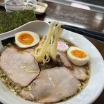 らーめん青龍 - 手打ち麺です