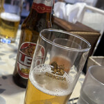 ケーイチェンマイ - Leoビール　タイのビールはどれもあっさり薄くて好みです