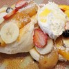 C&C BREAKFAST - スフレパンケーキ　フルーツスペシャル￥1,760