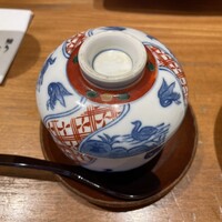 鰻う おか冨士 - 汁物、茶碗蒸し
                    蛤の茶碗蒸し