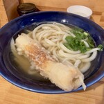 Sanuki Tachigui Udon Kirinya - 一本まるごと生ちくわ天うどん