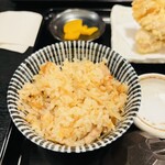 讃岐うどん 白庵 - とり天セット　あつあつ　1,080円