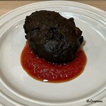 酒と料理 Mock - 烏賊墨の天ぷら