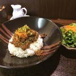 ふかみ - 朝日町泊駅近く「ふかみ」のドライカレーをいただきました^_^ バツグンの美味しさとアットホームな雰囲気に感激しました！