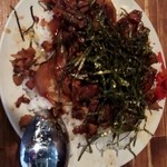 群青 - 豚飯(紅のジンジャー)250円