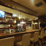 Cafe Lembeek - カウンター側